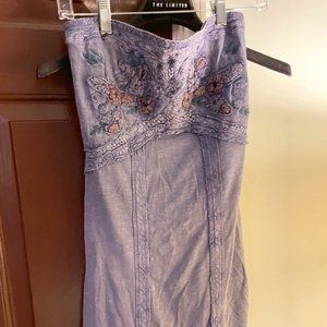 Free People Stapless mini dress